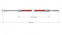 AL-KO bromsvajer, hölje 1320 mm, längd 1565 mm, 1000-10062 - reservdelarsläpvagn.se