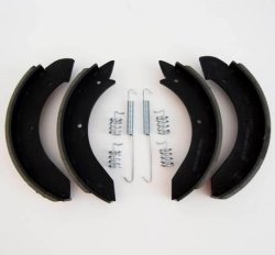 NORDIC Trailer Parts bromsbackssats 4 st, 160 x 35 mm, inkl. monteringssats, 1028-15086 | reservdelarsläpvagn.se